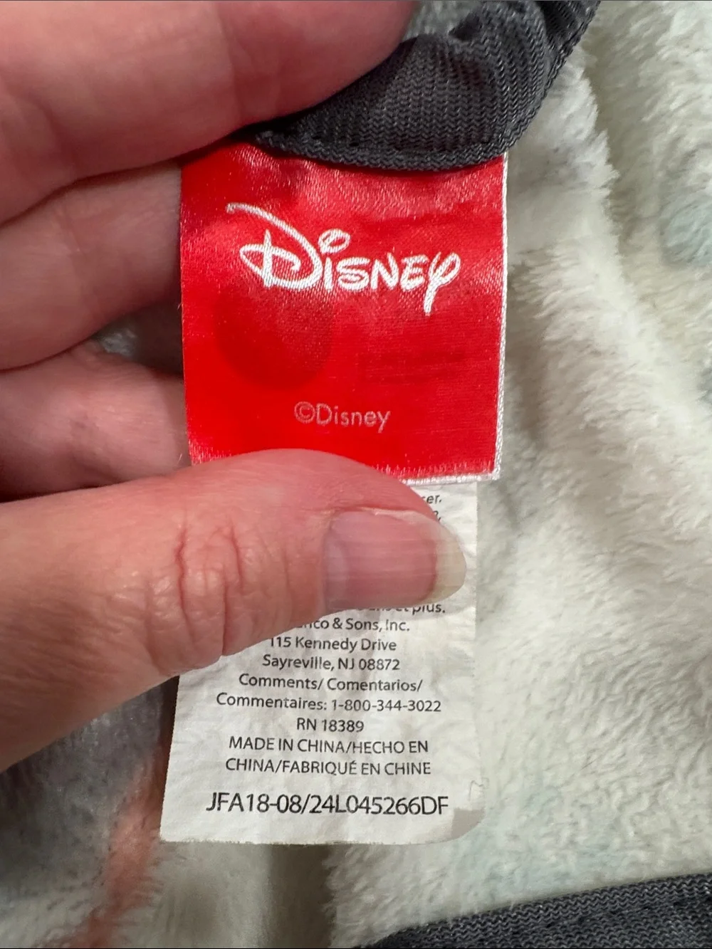 Disney cozy fleece